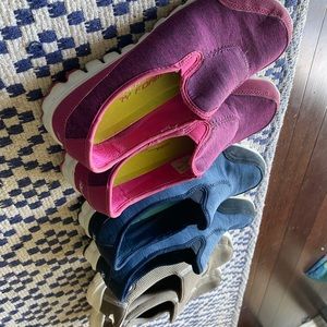 Skechers 3 pair slip on shoes
